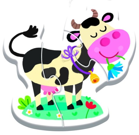 Puzzle - Baby Classic - Na farmie - KAZSTUDIO SA Bobaski i Miś 36127 Puzzle - Baby Classic - Na farmie - KAZSTUDIO SA Bobaski i Miś 36127