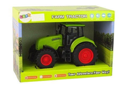 Traktor Maszyna Rolnicza Zielony Ciągnik Dźwięk Światła Traktor Maszyna Rolnicza Zielony Ciągnik Dźwięk Światła