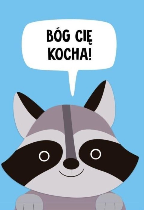 A Kartka składana - Bóg Cię kocha szop A Kartka składana - Bóg Cię kocha szop