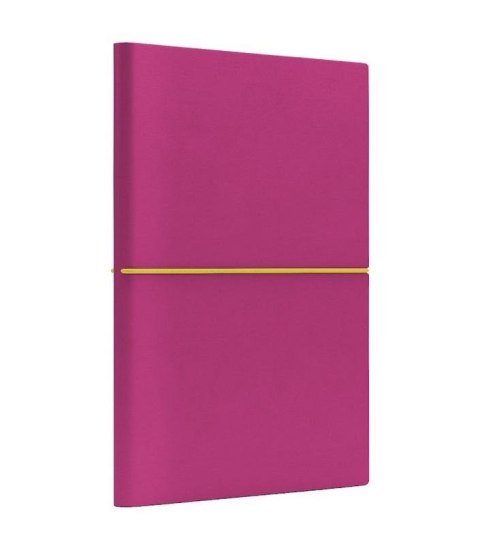 Notatnik A5 Fun M kratka różowy/cytrynowy