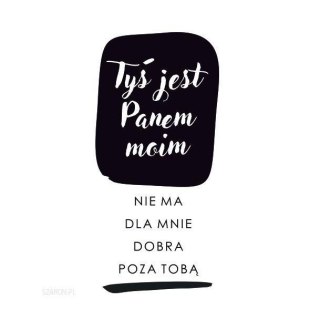 Podstawka korkowa - Tyś jest Panem moim ciemne