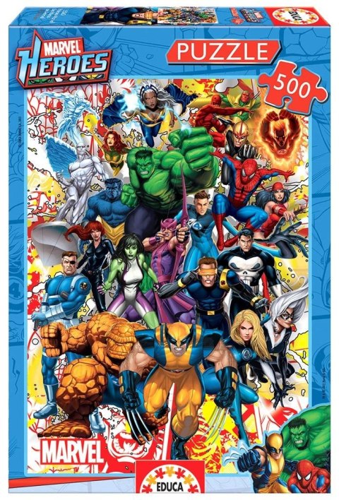 Puzzle 500 Superbohaterowie Marvela G3 Puzzle 500 Superbohaterowie Marvela G3