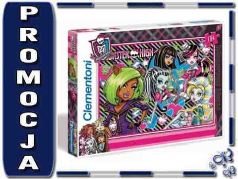 CLEMENTONI 27816 Puzzle 104el. MONSTER HIGH CLEMENTONI 27816 Puzzle 104el. MONSTER HIGH
