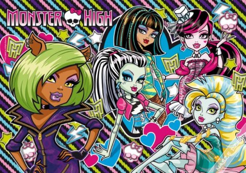 CLEMENTONI 27816 Puzzle 104el. MONSTER HIGH CLEMENTONI 27816 Puzzle 104el. MONSTER HIGH
