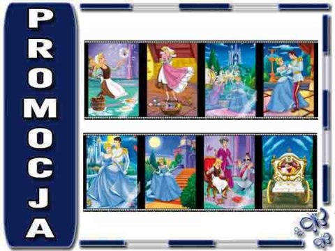 CLEMENTONI 28041 Puzzle 8 x 25el. KOPCIUSZEK CLEMENTONI 28041 Puzzle 8 x 25el. KOPCIUSZEK