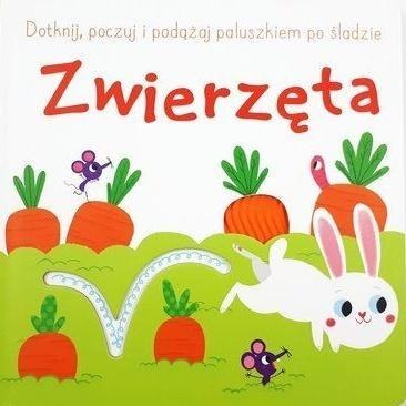 Dotknij, poczuj i podążaj po śladzie. Zwierzęta Dotknij, poczuj i podążaj po śladzie. Zwierzęta