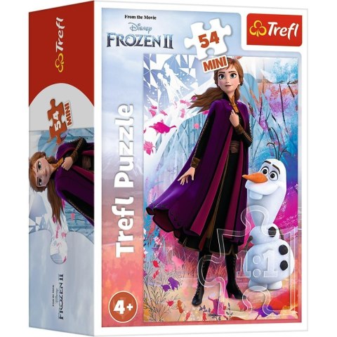 Puzzle 54 mini W świecie Anny i Elsy 1 TREFL Puzzle 54 mini W świecie Anny i Elsy 1 TREFL