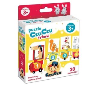 Puzzle CzuCzu Cyferki 3+
