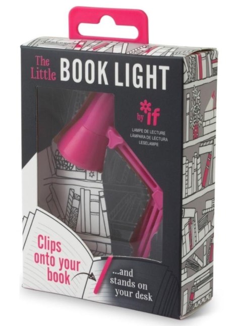 The Little Book Light Lampka do książki różowa The Little Book Light Lampka do książki różowa