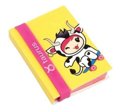 Zodiak - notatnik z opaską na rękę - Byk