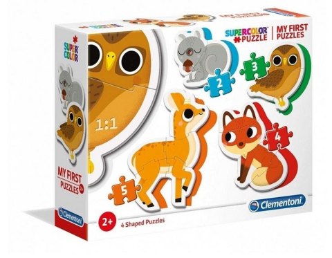 Moje Pierwsze Puzzle Forest animals Moje Pierwsze Puzzle Forest animals
