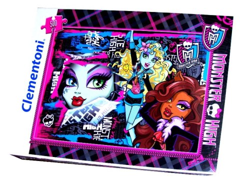 CLEMENTONI 30385 Puzzle 500el. MONSTER HIGH CLEMENTONI 30385 Puzzle 500el. MONSTER HIGH