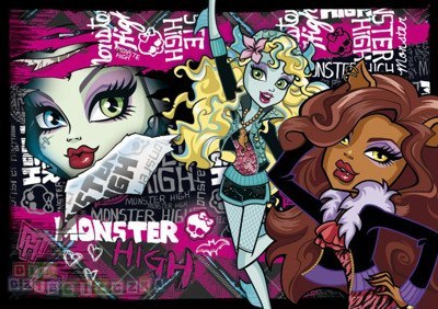 CLEMENTONI 30385 Puzzle 500el. MONSTER HIGH CLEMENTONI 30385 Puzzle 500el. MONSTER HIGH