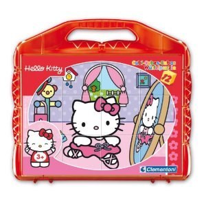 CLEMENTONI 41153 Klocki CUBI 12el. HELLO KITTY CLEMENTONI 41153 Klocki CUBI 12el. HELLO KITTY