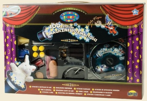 DROMADER 5207 MAŁY MAGIK 100 SZTUCZEK + DVD DROMADER 5207 MAŁY MAGIK 100 SZTUCZEK + DVD