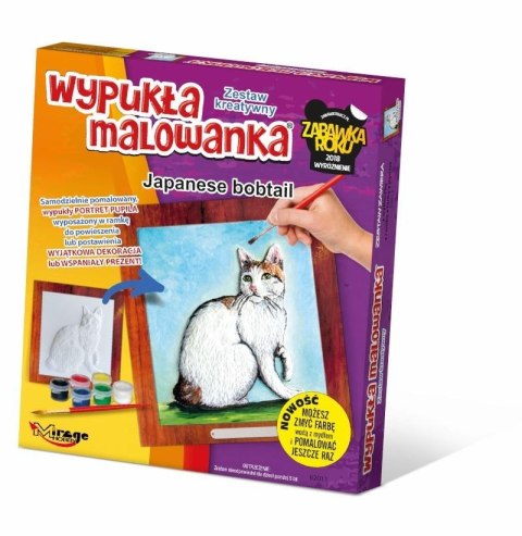 Wypukła Malowanka Koty - Japanese Bobtail Wypukła Malowanka Koty - Japanese Bobtail