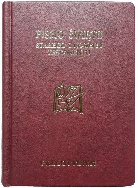 Biblia Pielgrzyma oprawa ekologiczna, panigatory