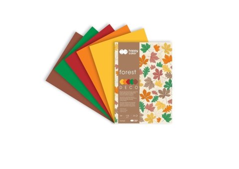 Blok A4/20K Deco Autumn 170g HAPPY COLOR Blok A4/20K Deco Autumn 170g HAPPY COLOR