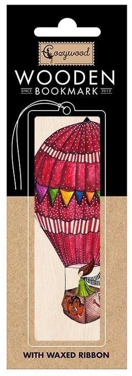Zakładka drewniana Balon