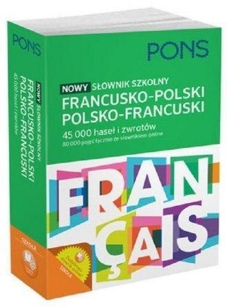 Nowy słownik szkolny fran-pol-fran PONS Nowy słownik szkolny fran-pol-fran PONS