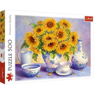 Puzzle 500 Słoneczniki TREFL