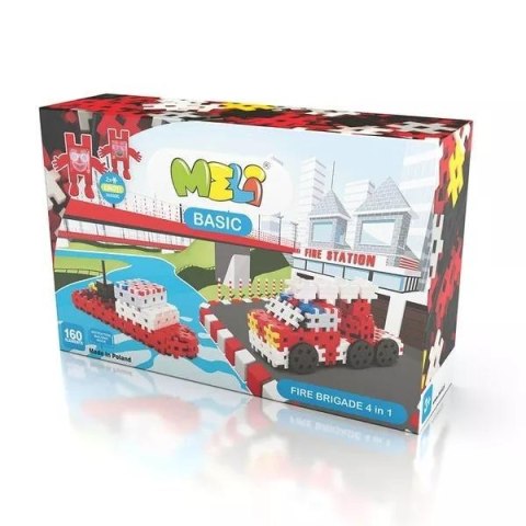 Klocki Meli Thematic Straz 4w1 Klocki Meli Thematic Straz 4w1
