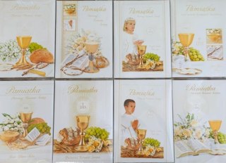 Książeczka brokat A5 Komunia MIX