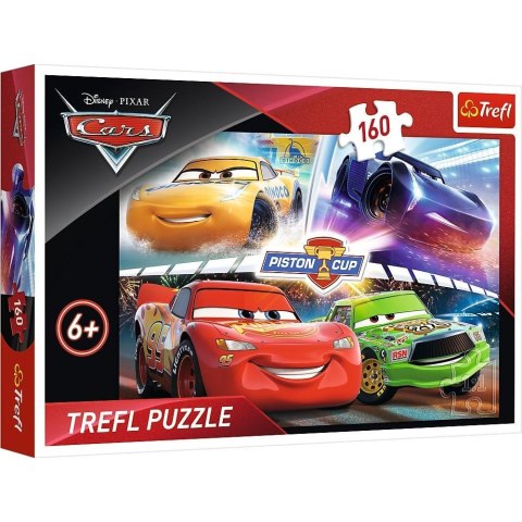Puzzle 160 Zwycięski wyścig Cars TREFL Puzzle 160 Zwycięski wyścig Cars TREFL