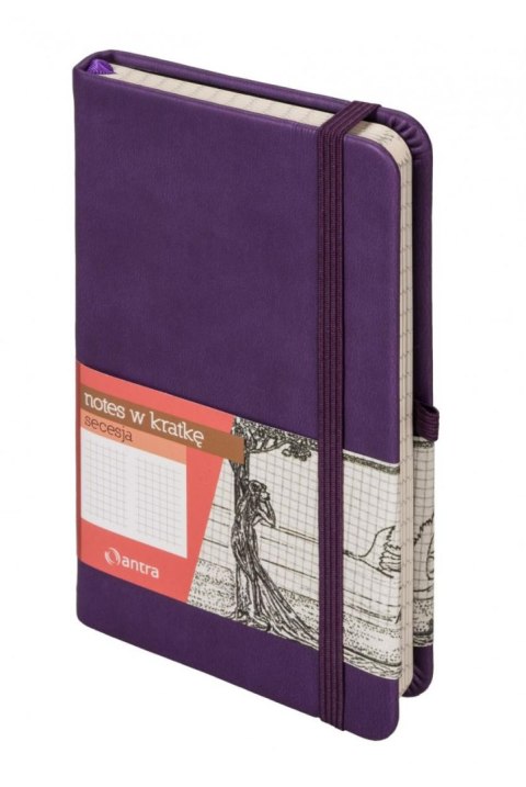 Notes A6 Kratka Secesja Purpura ANTRA