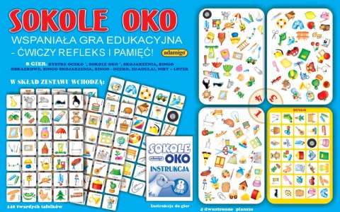 ADAMIGO 5475 SOKOLE OKO - gra edukacyjna NEW ADAMIGO 5475 SOKOLE OKO - gra edukacyjna NEW