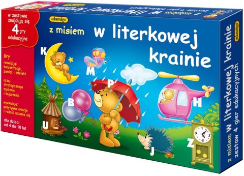 ADAMIGO 5864 Z misiem w literkowej krainie ADAMIGO 5864 Z misiem w literkowej krainie