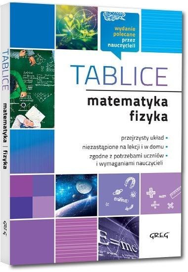 Tablice: matematyka + fizyka GREG Tablice: matematyka + fizyka GREG