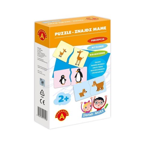 Zabawa i Nauka - Puzzle Znajdź mamę ALEX