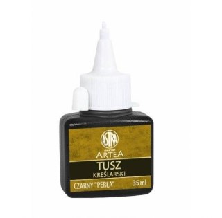 Tusz kreślarski 35 ml czarny perła (8szt) ASTRA