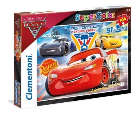 Puzzle 104 Superkolor Auta 3 Puzzle 104 Superkolor Auta 3