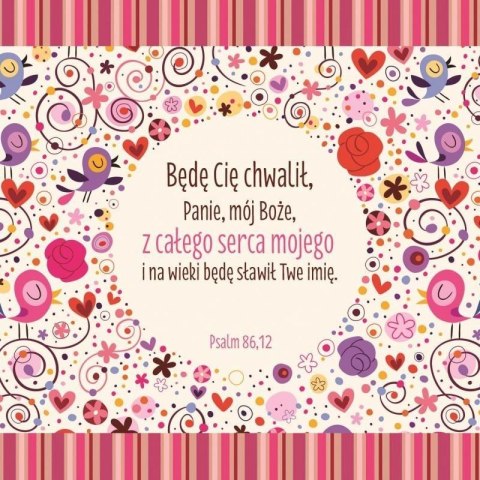 Podstawka korkowa - Będę cię chwalił Podstawka korkowa - Będę cię chwalił
