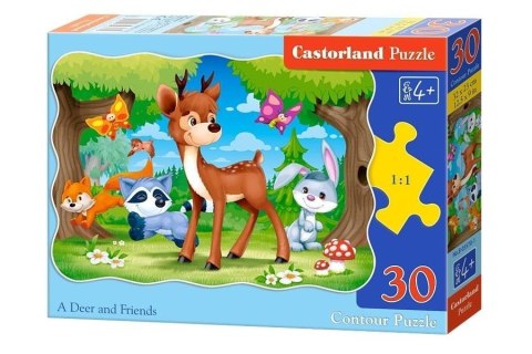 Puzzle 30 Jeleń i przyjaciele CASTOR Puzzle 30 Jeleń i przyjaciele CASTOR