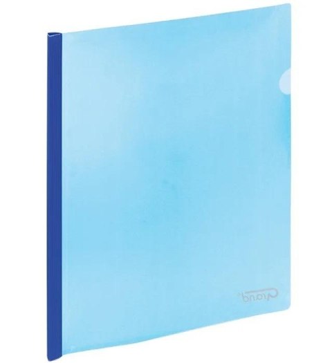 Skoroszyt zaciskowy 9111 niebieski GRAND