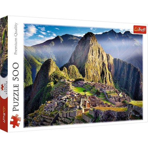 Puzzle 500 Zabytkowe sanktuarium Machu Picchu TREF Puzzle 500 Zabytkowe sanktuarium Machu Picchu TREF