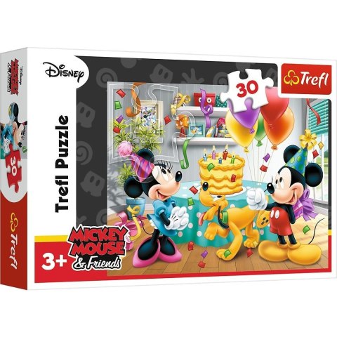Puzzle 30 Tort urodzinowy TREFL