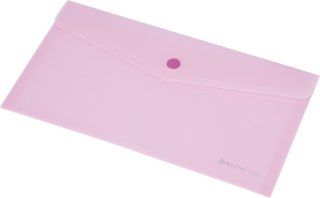 Koperta Focus C4533 DL przezroczysta różowa