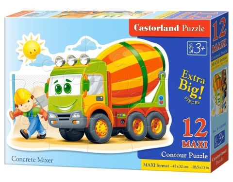 Puzzle 12 maxi Betoniarka CASTOR Puzzle 12 maxi Betoniarka CASTOR