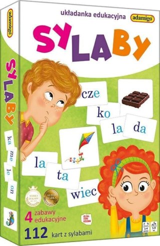 Sylaby. Układanka edukacyjna