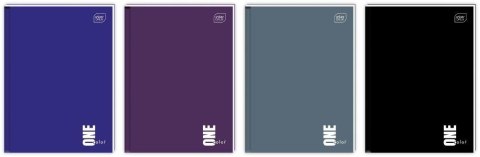 Brulion A5/96K kratka One Color (5szt)