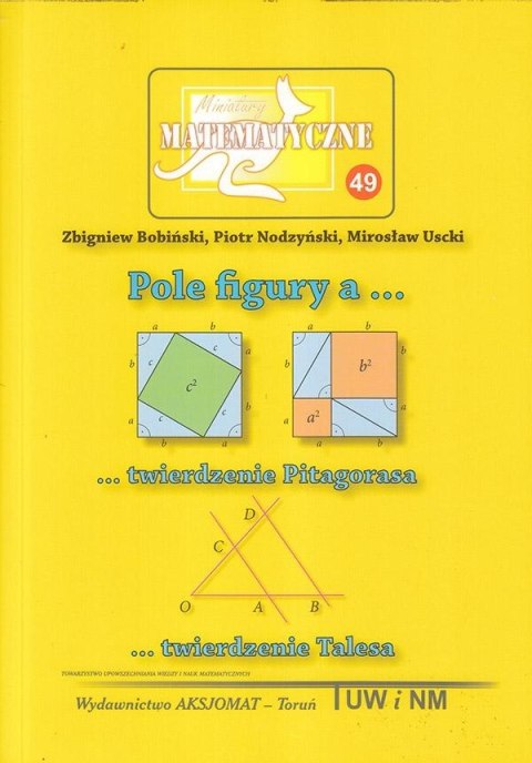 Miniatury matematyczne 49 Pole figury.. Miniatury matematyczne 49 Pole figury..