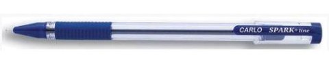Długopis Carlo 0,7mm niebieski (12szt) SPARK LINE