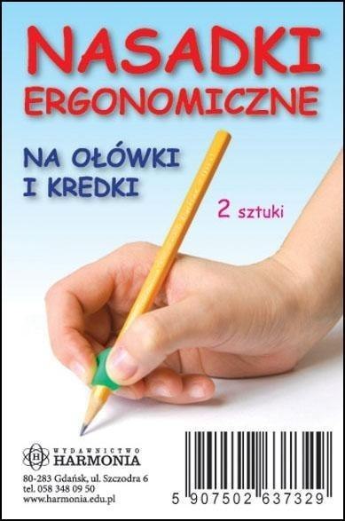Nasadki ergonomiczne na ołówek i kredki (2 szt.) Nasadki ergonomiczne na ołówek i kredki (2 szt.)