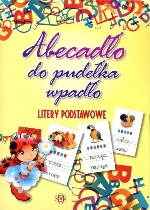 Abecadło do pudełka wpadło. Litery podstawowe Abecadło do pudełka wpadło. Litery podstawowe