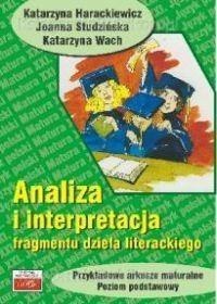 Analiza i interpretacja fragmentu dzeła literac. Analiza i interpretacja fragmentu dzeła literac.