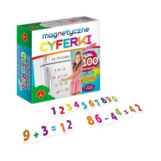 Magnetyczne cyferki na lodówkę ALEX